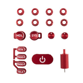 Radiomaster TX16S MK3 CNC Aluminium-Schaltersatz Rot