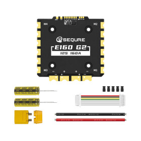 SEQURE E160 G2 4-12S 160A AM32 4IN1 FPV ESC