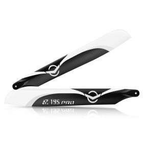 Azure Power 195 PRO Carbon 2-Blatt Rotorblatt 195mm...