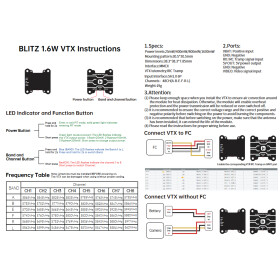 iFlight BLITZ 5.8G 1.6 VTX Video Transmitter