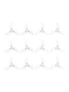 Gemfan 35mm 3-Blatt Propeller, 1409, 1mm Welle, 12 Stück