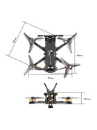 FLYWOO Firefly 25MINI 2,5" 3S DJI O4 WIDE ELRS Micro FPV Drohne