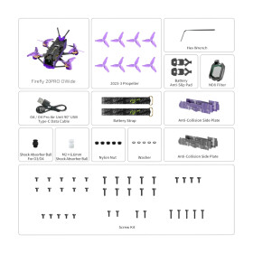 FLYWOO Firefly 20PRO 2" 4S DJI O4 WIDE BNF-DJI Micro FPV Drohne
