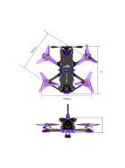 FLYWOO Firefly 20PRO 2" 4S DJI O4 WIDE BNF-DJI Micro FPV Drohne