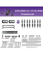FLYWOO Explorer LR 4 V2  DJI O4 Wide Sub250 Micro Long Range ELRS FPV Drohne