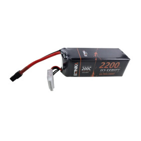 BONKA 22,2V 6S 2200mAh 200C XT60 Lipo Akku