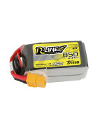 4S 14,8V 850mAh 95C TATTU R-Line Lipo Akku XT60