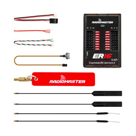 RadioMaster ER16 16-Kanal PWM Empfänger, Dual-Band...