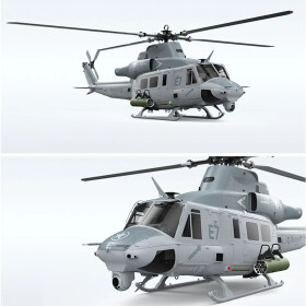 GOOSKY E7 UH-1Y Venom 700-Klasse 1/9 Maßstab BNF Scale Helicopter