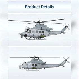 GOOSKY E7 UH-1Y Venom 700-Klasse 1/9 Maßstab BNF Scale Helicopter