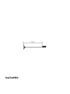 DJI O4 Air Unit DJI O4 / O4 PRO flexibles Koaxialkabel 60mm Gerade auf Rechtwinklig