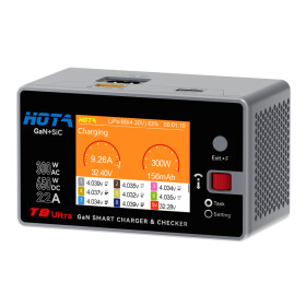 HOTA T8 Ultra 1-8S Lipo Ladegerät 650W 22A AC/DC