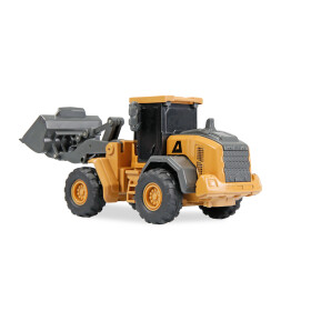 AMEWI 22773 Mini-Radlader ferngesteuert, aus Metall proportional 8-Kanal 1:64 RTR Set
