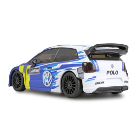 AMEWI 21149 VW Polo R WRC Rallye/Drift mit Gyro 4WD 1:28 RTR - Blau