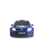 AMEWI 21149 VW Polo R WRC Rallye/Drift mit Gyro 4WD 1:28 RTR - Blau