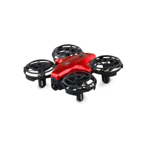 AMEWI 25324 Sparrow Mini-Drohne mit Steuerungssensoren, rot