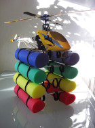 Trainingsgestell Landegestell Schwimmer 30cm in verschiedenen Farben