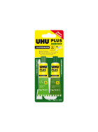 UHU Plus Endfest 300, 33g, Tuben mit Binder und Härter
