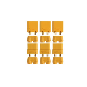 XT90 Goldkontakt-Stecksystem, 3 Paar (Stecker und Buchse)