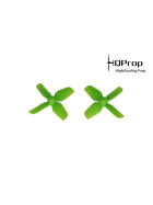 HQProp 40mm Micro 4-Blatt Propeller, 1mm Welle, 1.6x1.6x4 grün