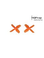HQProp 40mm Micro 4-Blatt Propeller, 1.5mm Welle, 1.6x1.6x4 orange