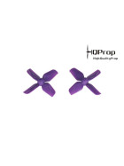 HQProp 40mm Micro 4-Blatt Propeller, 1.5mm Welle, 1.6x1.6x4 purple