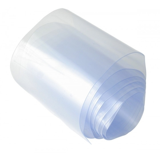 Schrumpfschlauch Hart-PVC, transparent klar, 1m