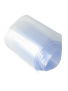 Schrumpfschlauch Hart-PVC, transparent klar, 1m