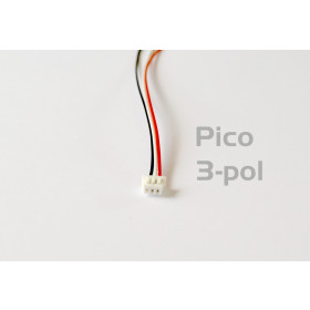Mini JST PICO RM1,25mm, 15cm Kabel 2-Pol