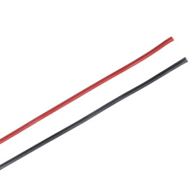 Silikonkabel 1,5mm² x 1000mm, AWG16, schwarz