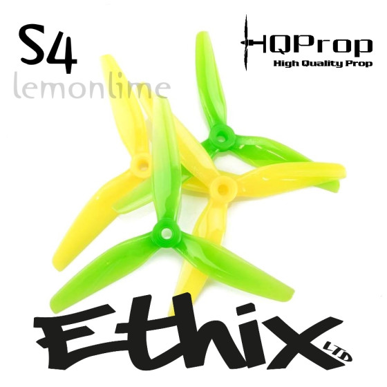 HQProp ETHIX S4 Lemon Lime 5037 5 3-Blatt Propeller