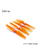 HQProp 3020 Durable 3" 2-Blatt Propeller, TMount light orange