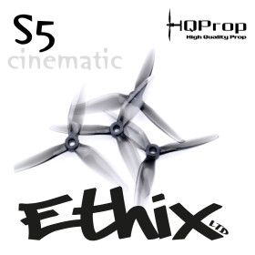 HQProp ETHIX S5 Light Grey 5040 5" 3-Blatt Propeller