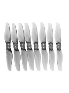 Gemfan 3018 Hurricane 3" 2-Blatt Prop, 2.0mm Welle, 8 Stück clear grey