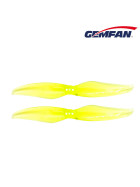 Gemfan 4024 Hurricane 4" 2-Blatt Prop, 1.5mm Welle clear yellow