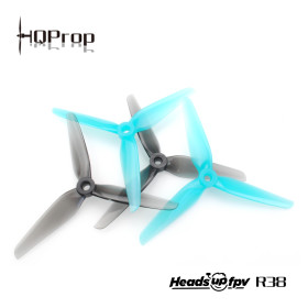 HQProp R38 HeadsUp 5138 5,1" 3-Blatt Prop blau