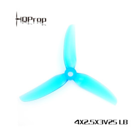 HQProp 4025 Durable 4" 3-Blatt Propeller light blue