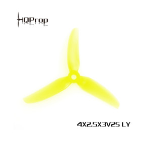 HQProp 4025 Durable 4" 3-Blatt Propeller light yellow
