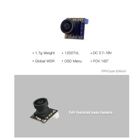 CADDX ANT Lite 1200TVL 4:3 FPV Kamera analog