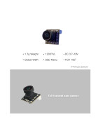 CADDX ANT Lite 1200TVL 4:3 FPV Kamera analog