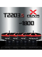 XNOVA T2203.5 Toothpick Motoren Set, 1800kv 5-6S