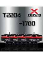 XNOVA T2204 Toothpick Motoren Set, 1700kv 5-6S