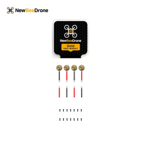 NewBeeDrone 0802 18000kv 1S Brushless Motor - Gold Edition