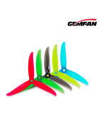 Gemfan 5136 Vannystyle 5,15" 3-Blatt Propeller Translucent Green