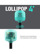 FOXEER Lollipop 4 Plus 5.8G LDS Antennen Set, LHCP, Teal, 2 Stück