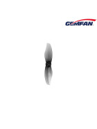 Gemfan 2015 2" 2-Blatt Propeller, 1,0mm Welle, 8 Stück clear grey